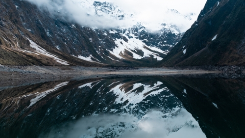 Amazing Beautiful Lake and Mountains