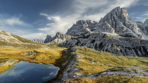 Amazing Beautiful Mountains and Sunlight