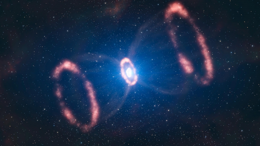 Amazing supernova and new galaxy