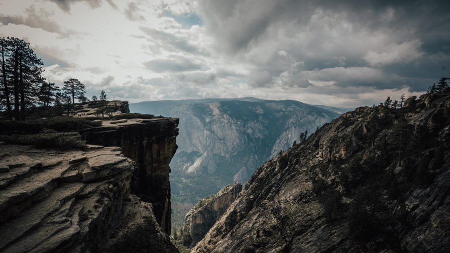 Amazing Wonderful Mountain Valley and Rocks