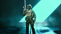 Battlefield 2042 Soldier with Weapon