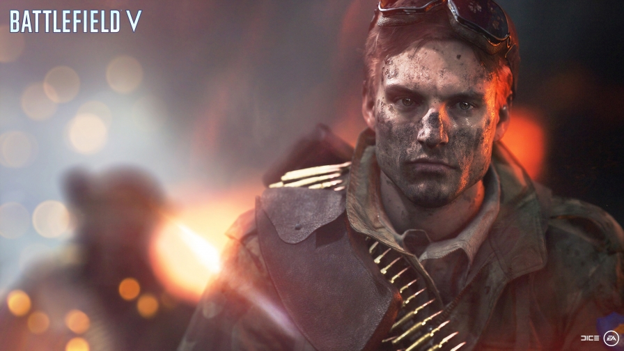 Battlefield 5 Single Soldier and War