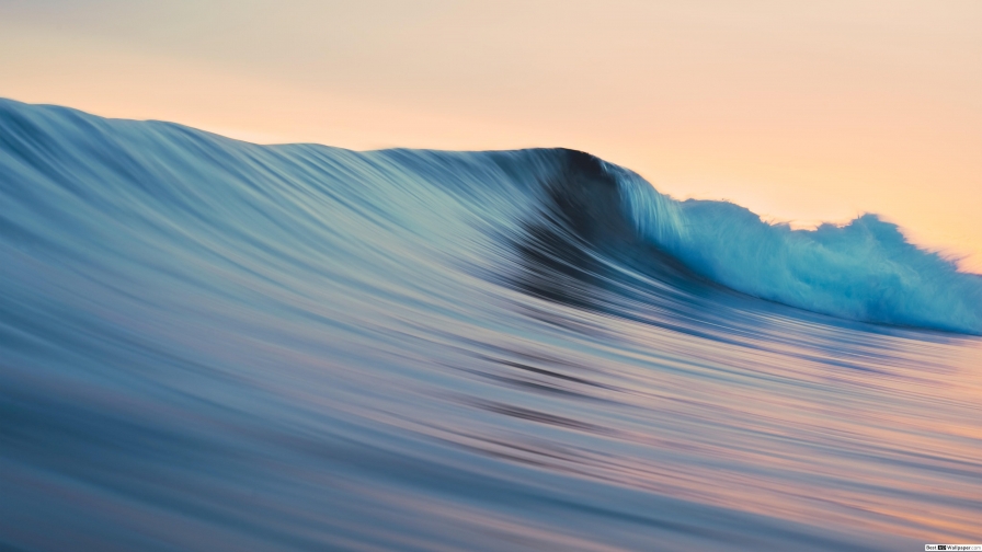 Beautiful Big Wave on the Ocean