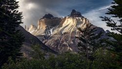 Beautiful Mountains Torres del Paine National Park in Chile