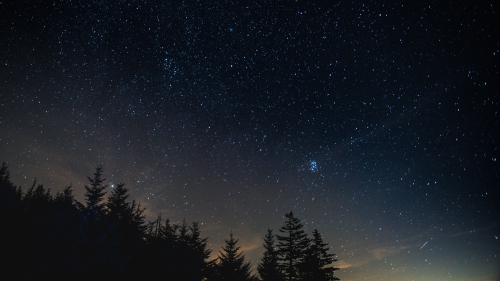 Beautiful Night Sky with Stars