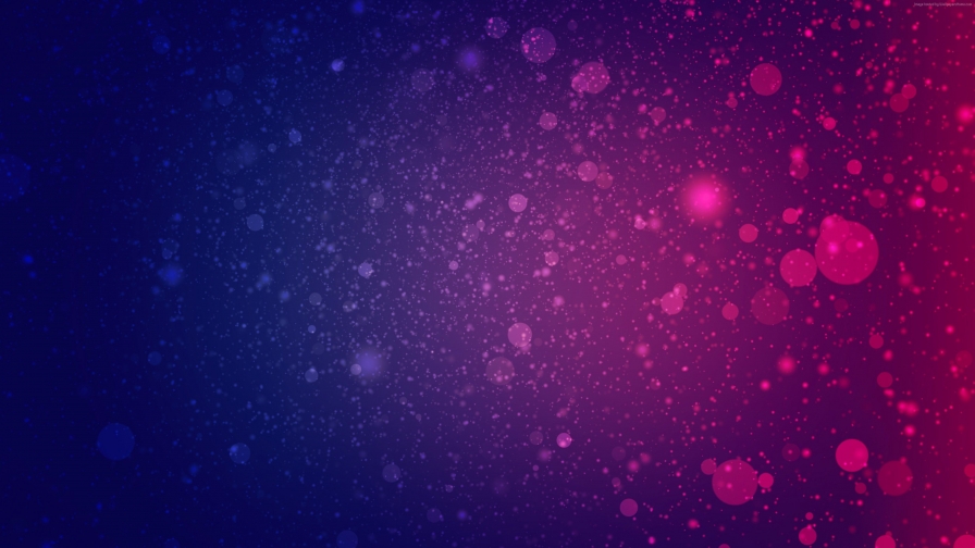 Beautiful Purple Particles in Space