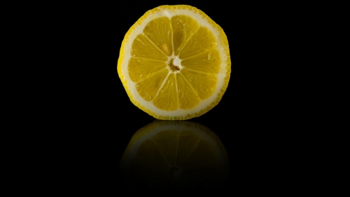 Beautiful Slice of Lemon