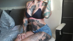Beautiful Tattooed Girl