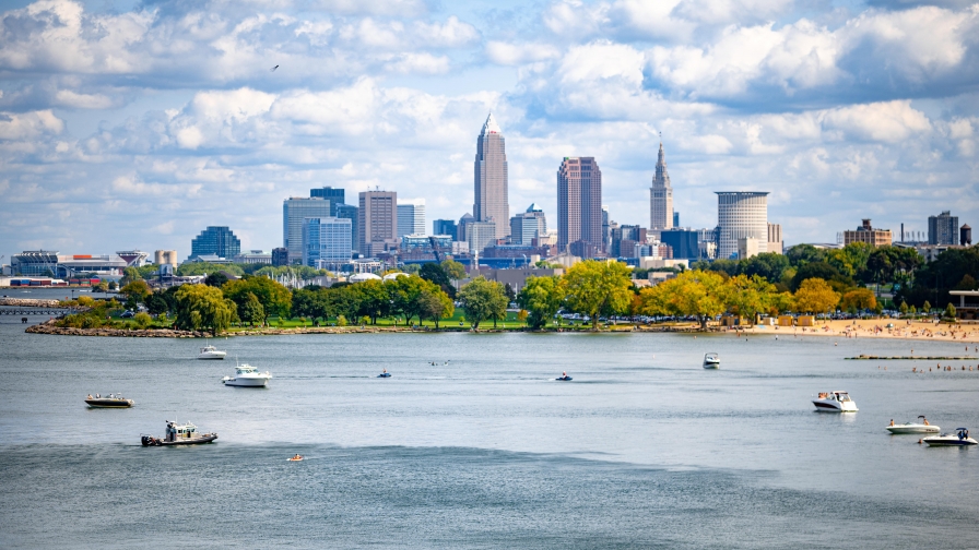 Big Skyscrapers and River