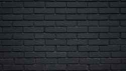 Black Bricks in Wall