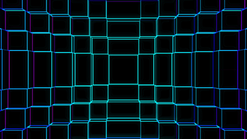 Blue Cubes and Facets
