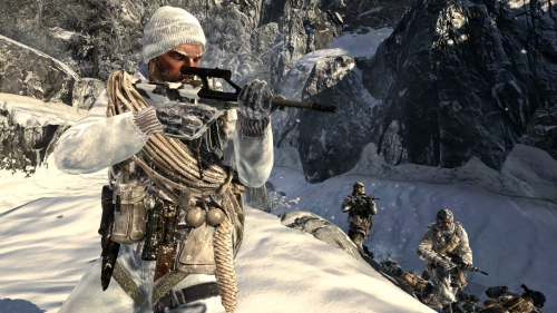 Call of Duty Black Ops Winter Forest