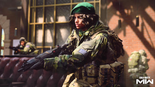 Call of Duty: Modern Warfare II Girl with Gun