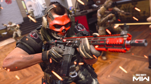 Call of Duty: Modern Warfare II Soldier in Red Mask