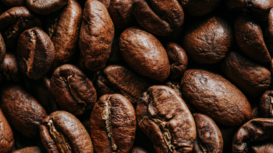 Coffee Beans Close Up