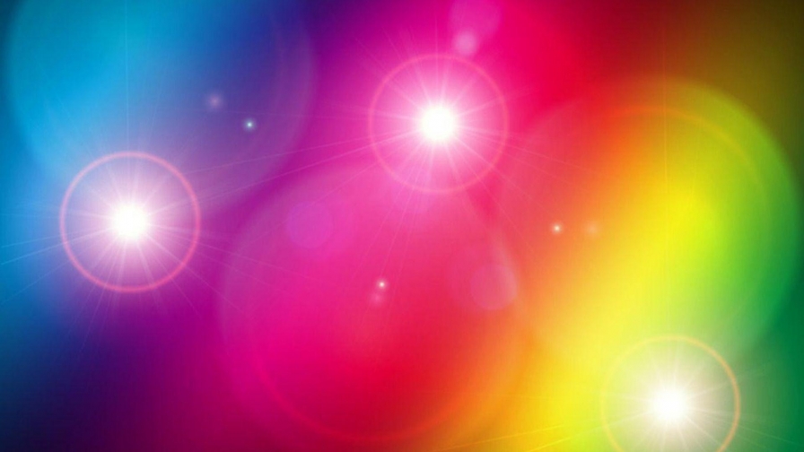 Colorful Lighting - Pink Blue Yellow and Green