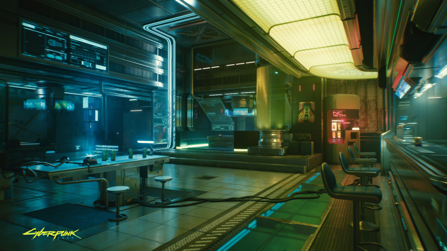 Cyberpunk 2077 Bar