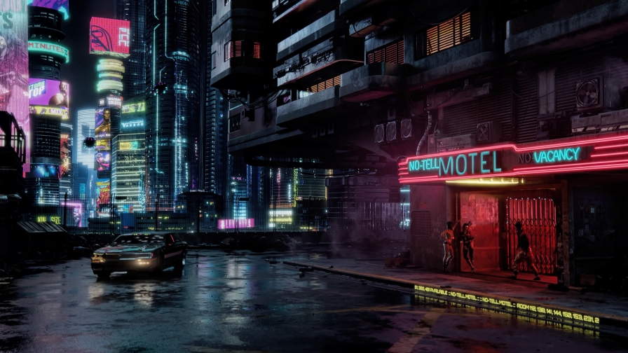 Cyberpunk 2077 Beautiful Night City