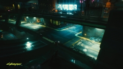 Cyberpunk 2077 Beautiful Night Street
