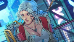 Cyberpunk 2077 Sexy Girl Ciri