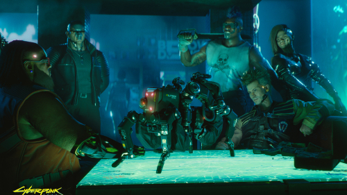 Cyberpunk 2077 Squad of Cyborgs