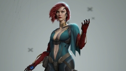 Cyberpunk 2077 Triss from The Witcher