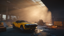 Cyberpunk 2077 Yellow Car