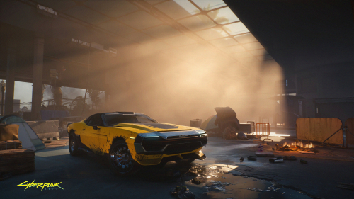 Cyberpunk 2077 Yellow Quadra Car