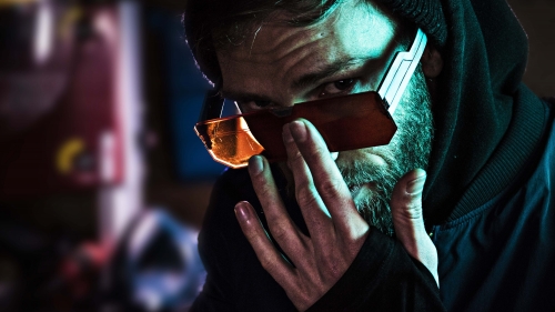 Dexter Cyberpunk 2077 Sunglasses