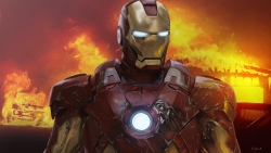 Edward Tony Stark or Iron Man Beautiful Fine Art