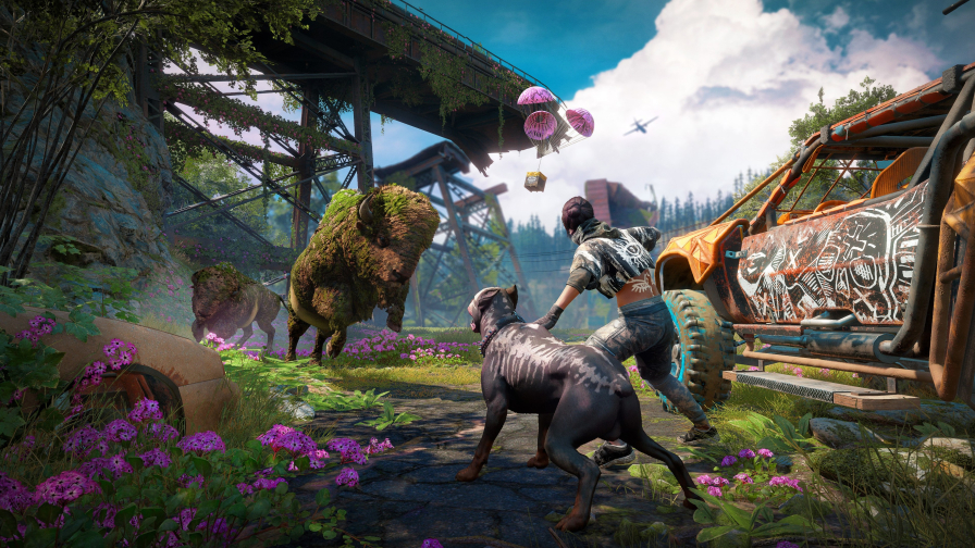 Far Cry New Dawn Encounter with Dog