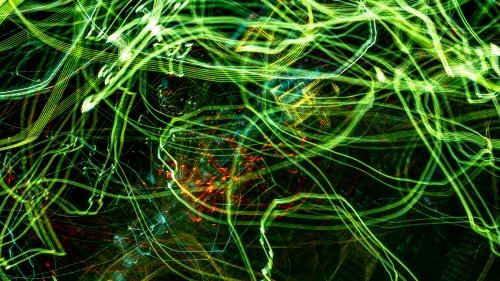 Flow Neon Lines