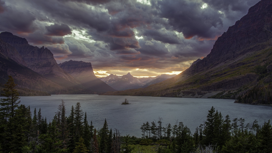 Glacier National Park Saint Mary