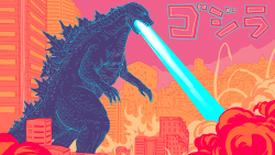 Godzilla in City