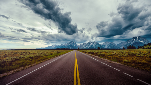 Grand Teton National Park Road