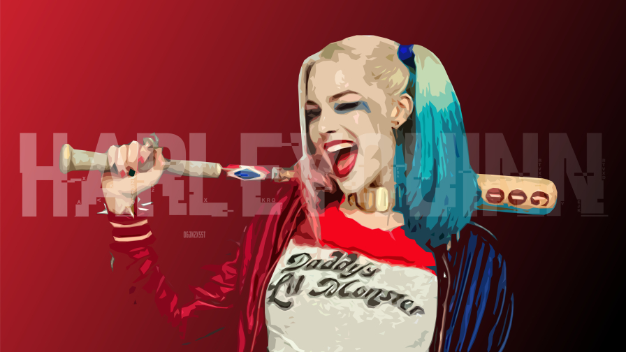 Harley Quinn by Margot Robbie from Suicide Squad