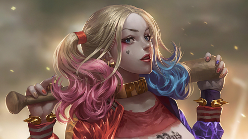 Harley Quinn Fine Art