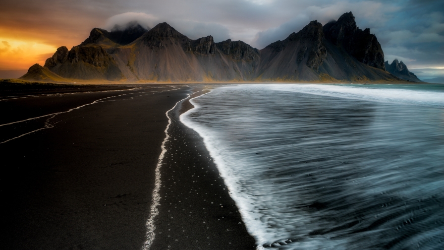 Iceland Coast and Waves