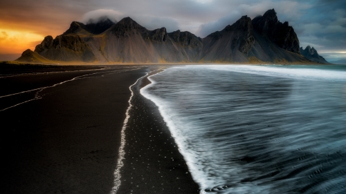 Iceland Coast and Waves