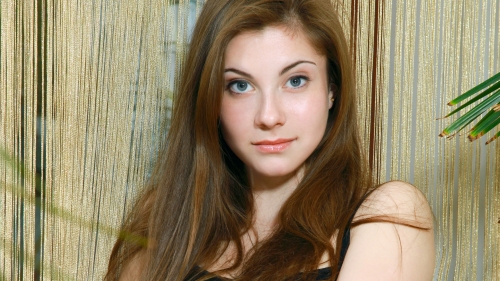 Marta Beautiful Hot Young Girl with Blue Eyes