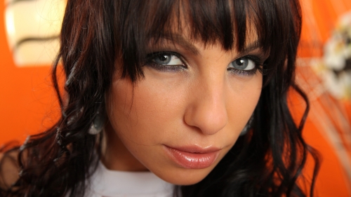Marta Zawadzka Beautiful Hot Young Girl with Beautiful Lips and Blue Eyes