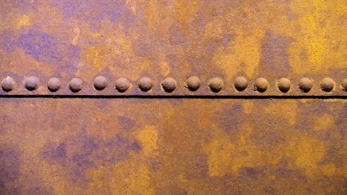 Metal and Spots of Rust