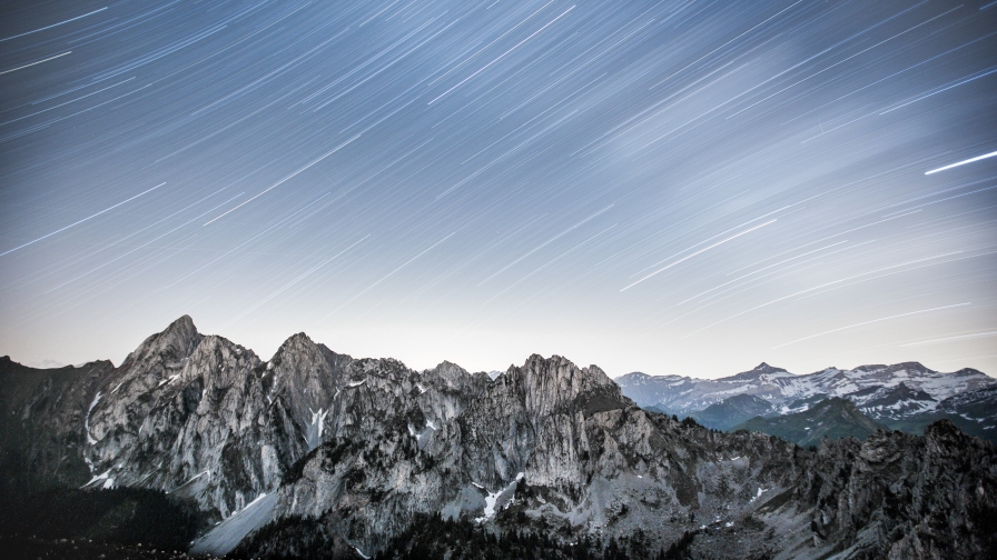 Mountain Peaks and Falling Stars