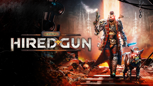 Necromunda Hired Gun Beautiful Official Poster with Mercenary