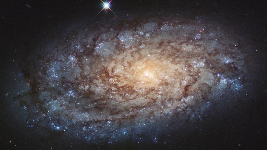 NGC 4298 Spiral Galaxy