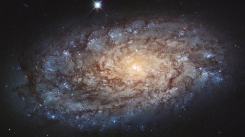 NGC 4298 Spiral Galaxy