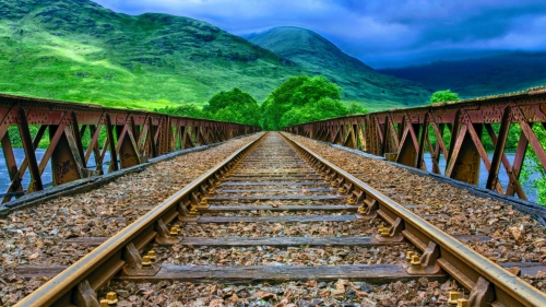 Old Railroad and Bridge