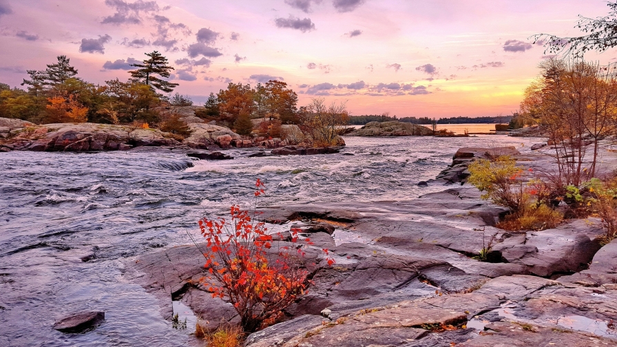 Ontario Canada Autumn River