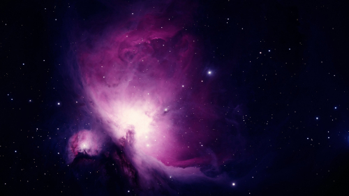Purple Orion Nebula