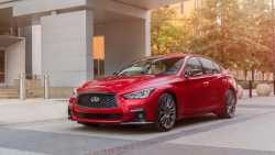 Red Infiniti Q50 Sport 400